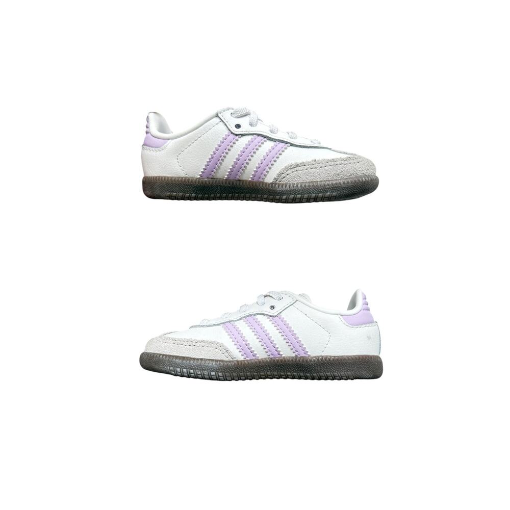 Adidas Purple Samba OG Sneakers Size 7C - Picture 4 of 8